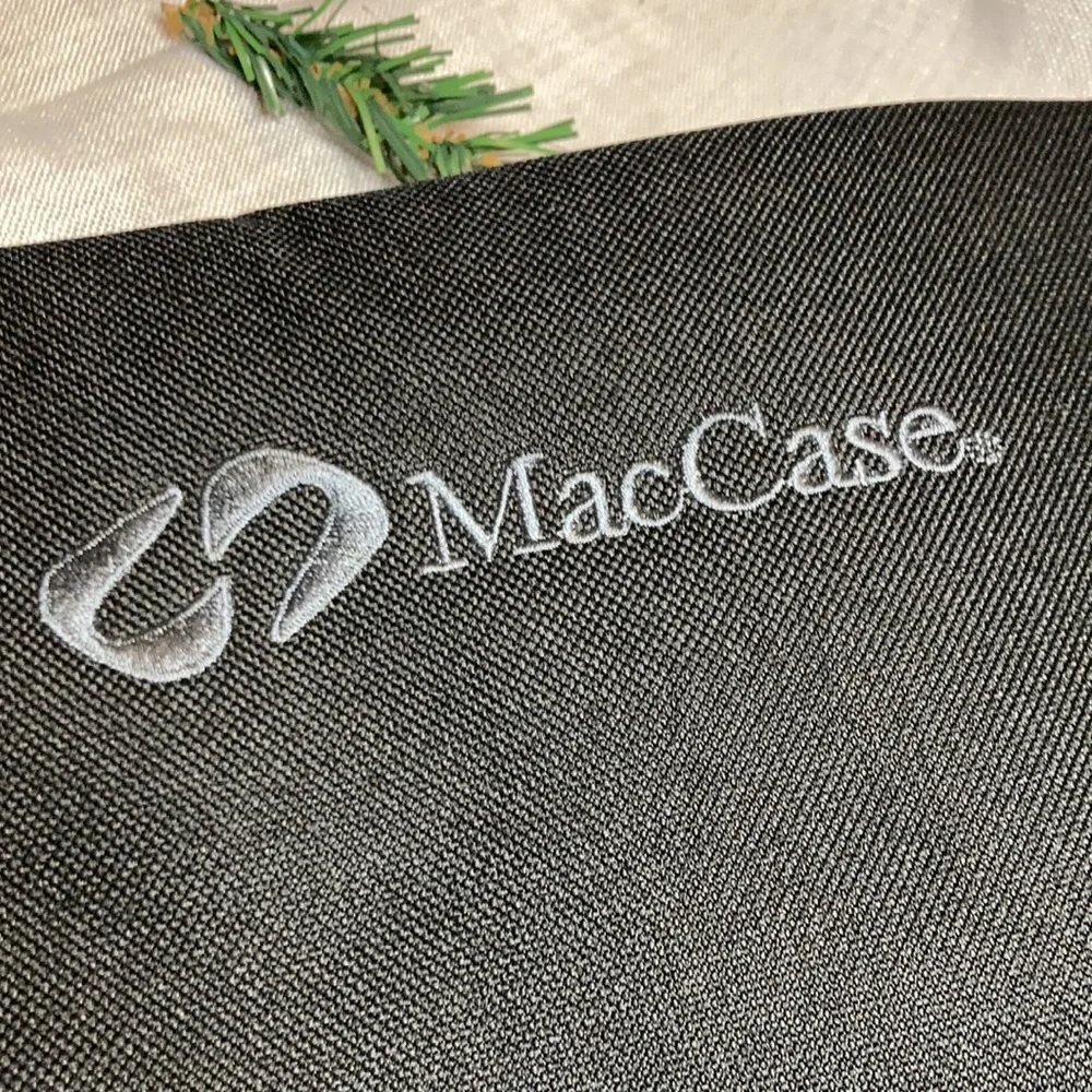 Padded Canvas Black MacCase 12” x 10 1/2”